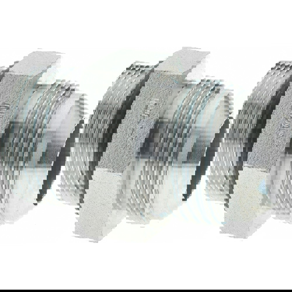 Steel Flared Tube Straight Thread Connector: 3/4